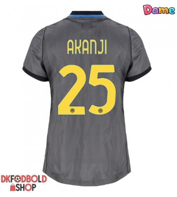 Inter Milan Manuel Akanji #25 Tredje trøje Dame 2026-27 Kort ærmer Inter Milan Manuel Akanji #25 Tredje trøje Dame 2026-27 Kort ærmer